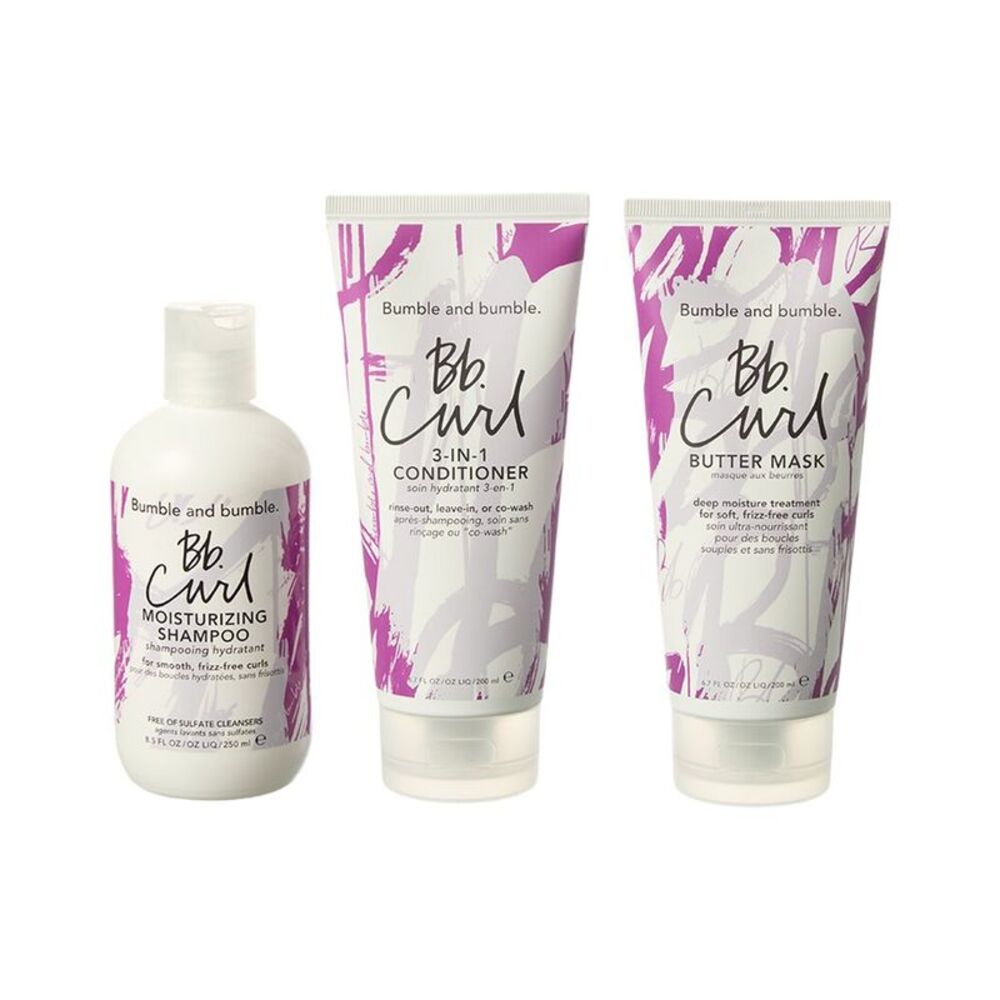 Bumble And Bumble. 3Pc Curl Moisturizing Shampoo & Conditioner & Mask